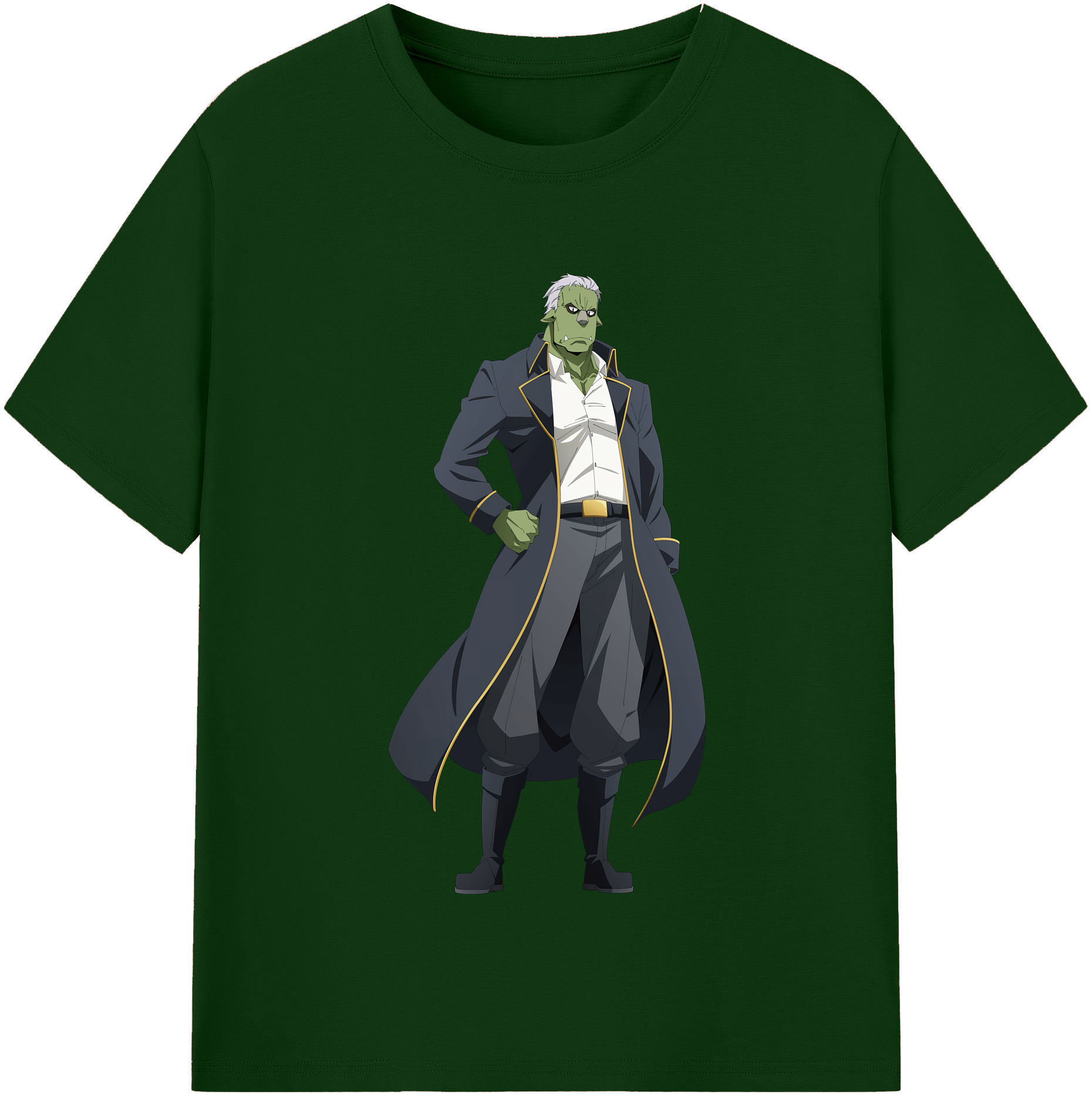 （画像用） 転スラ Regarding Reincarnated to Slime 綿100％半袖Tシャツ（フロントプリント）